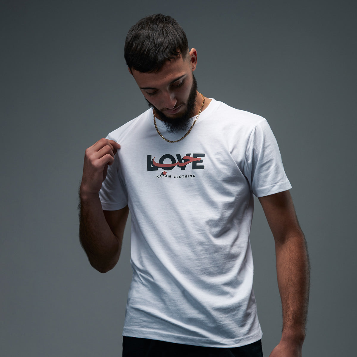 Love Houb Arabic T-shirt by Kalam Clothing